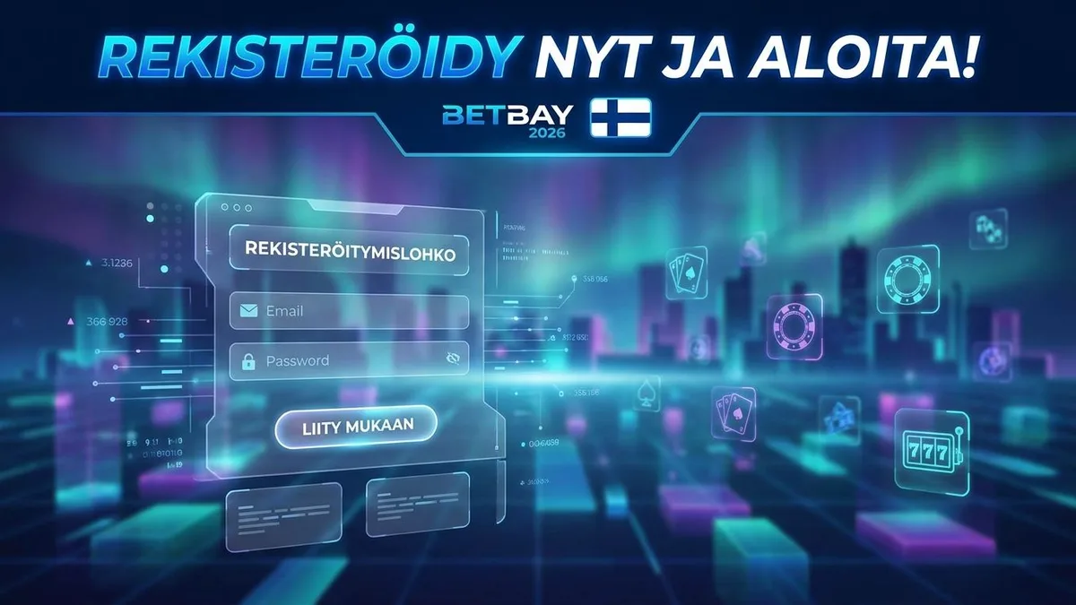 Rekisteröidy bonuksen kanssa